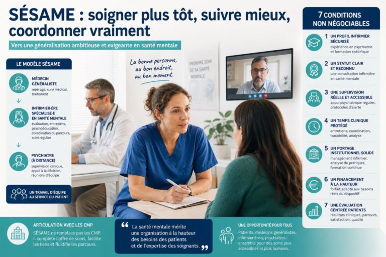 Santé mentale&nbsp;: peut-on généraliser SÉSAME&nbsp;?