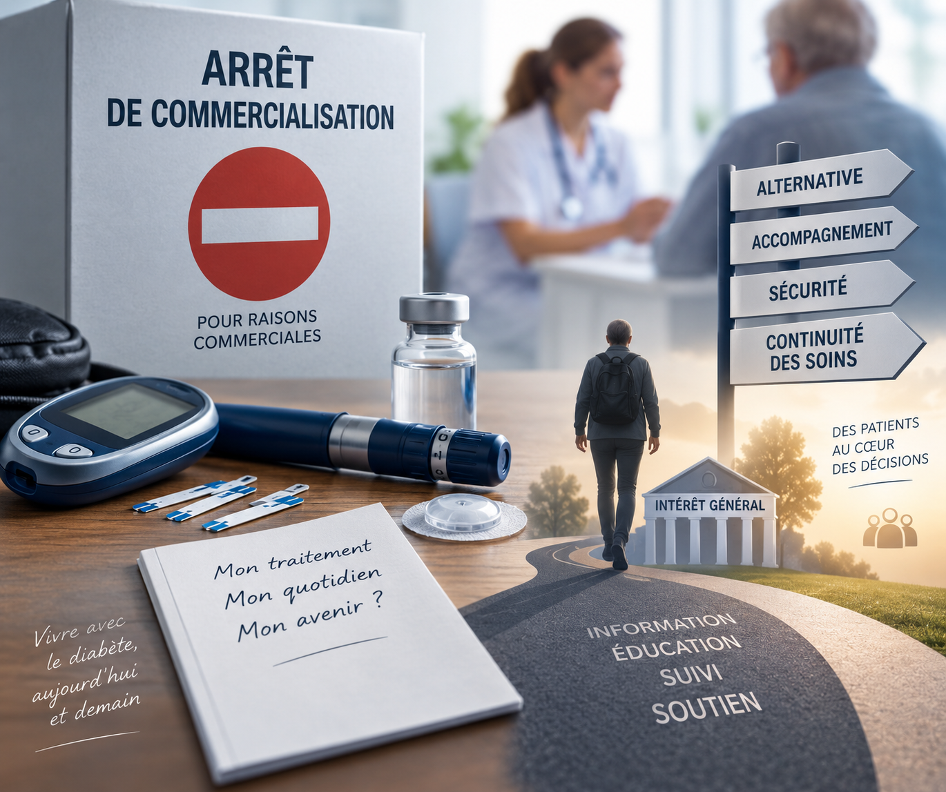 Diabète&nbsp;: quand une décision commerciale oblige des patients à changer de traitement