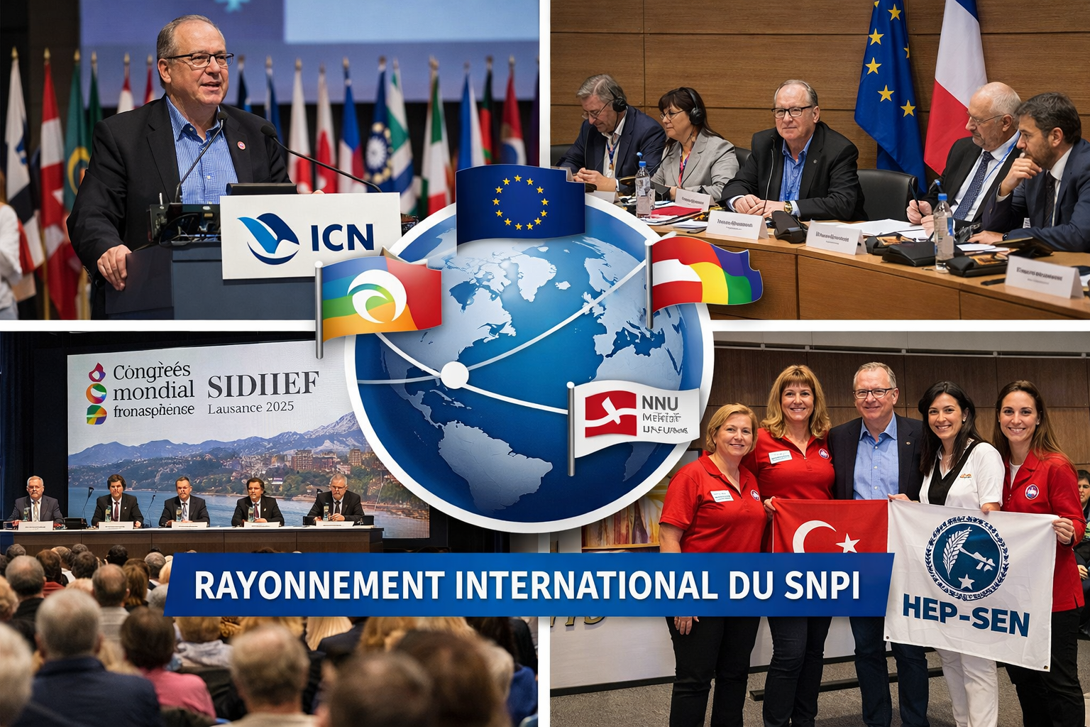  rayonnement international du SNPI&nbsp;: un levier stratégique pour la qualité des soins