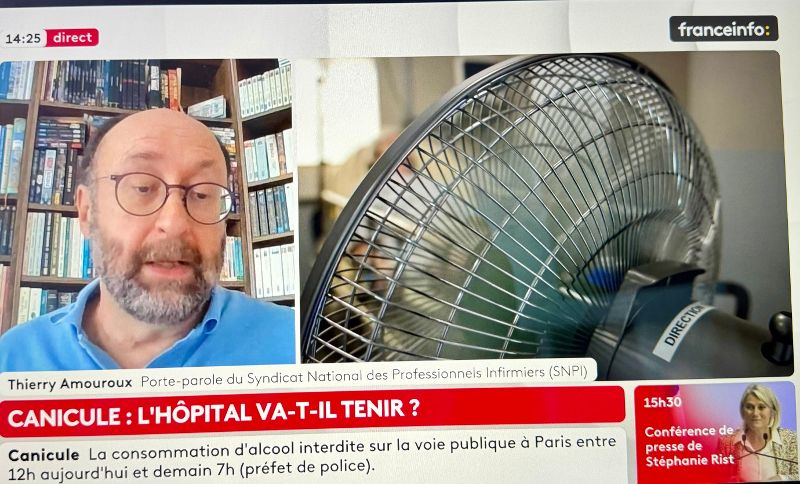SOS canicule à l’hôpital et EHPAD