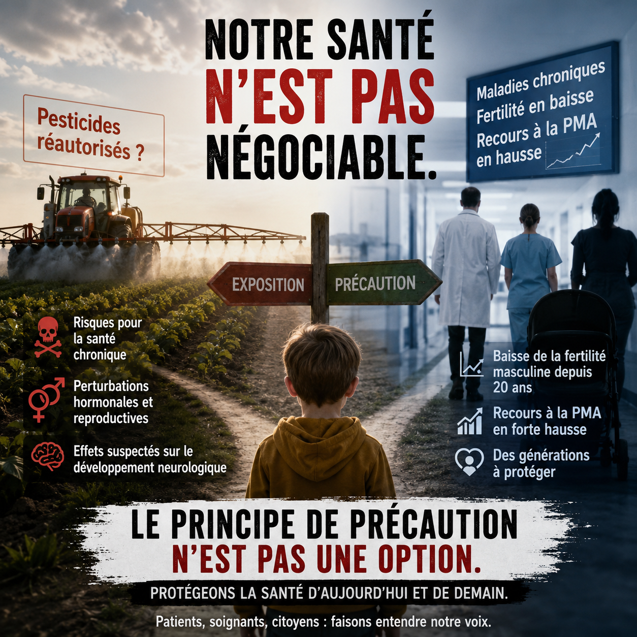 Pesticides, maladies chroniques et infertilité&nbsp;: le coût sanitaire d’une décision incompréhensible